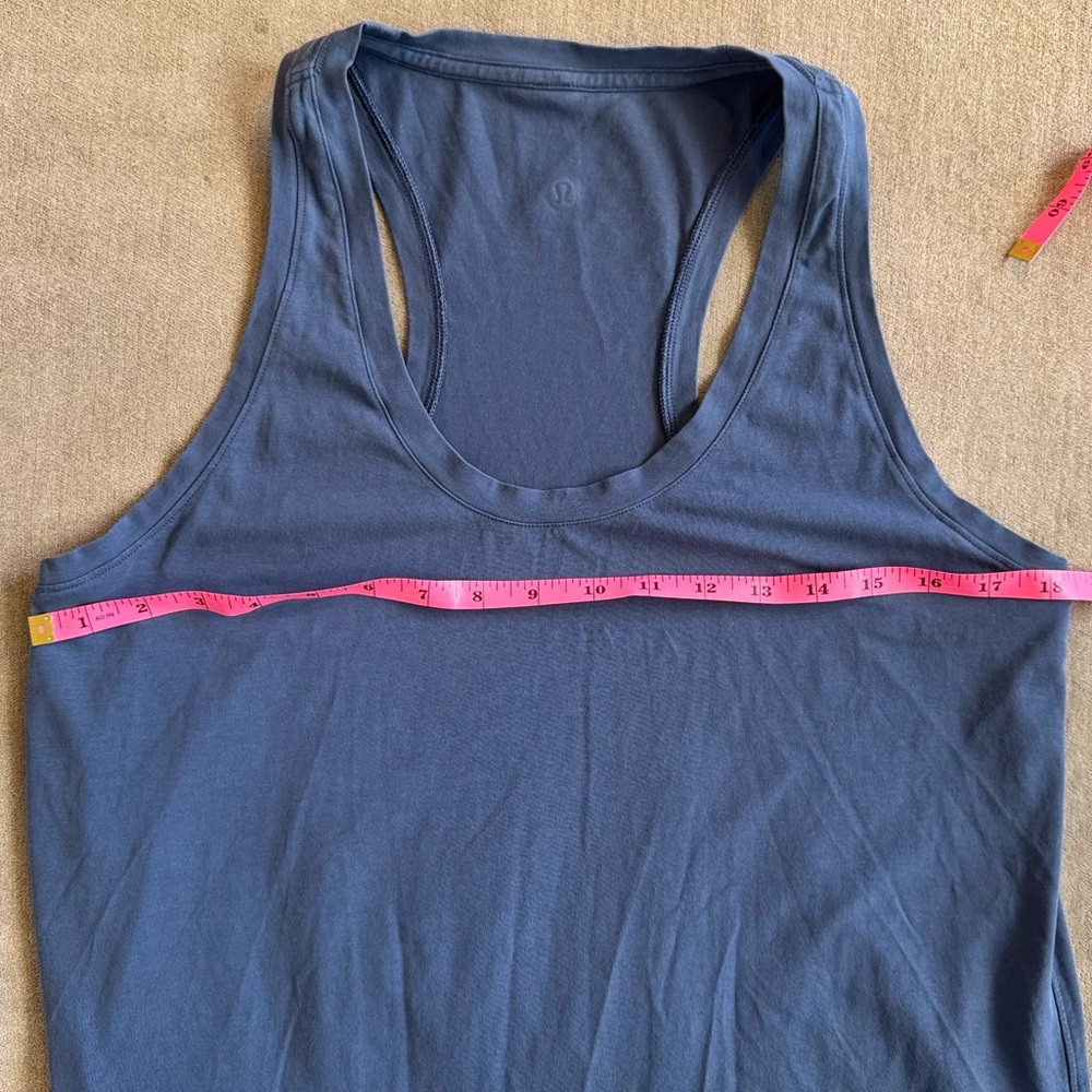 Lululemon Blue Racerback Tank Top - Picture 5 of 5